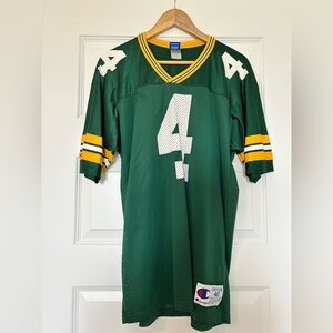Vintage Brett Favre Green Bay Packers Champion Jersey - Size 40 (Men's Medium)